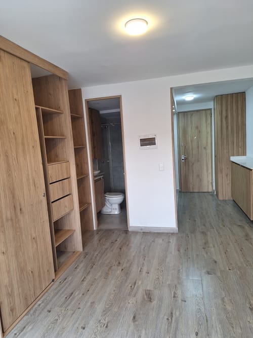 Apartamento de 1 alcoba en arriendo en Santafé, Bogotá, 25 m² · foto 4 de 9