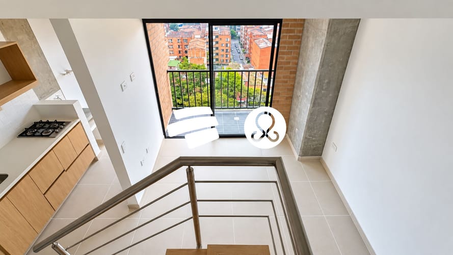 Apartamento de 1 alcoba en venta en Entreamigos, Sabaneta, 57 m² · foto 3 de 10
