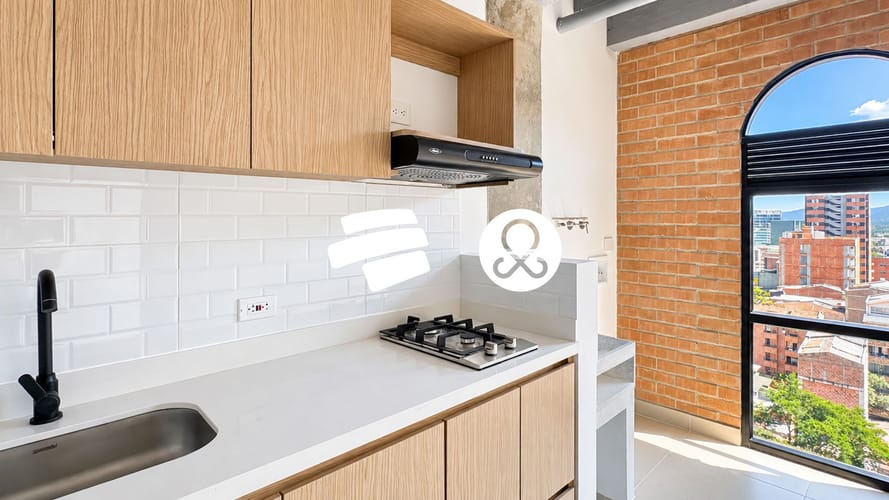 Apartamento de 1 alcoba en venta en Entreamigos, Sabaneta, 57 m² · foto 4 de 10