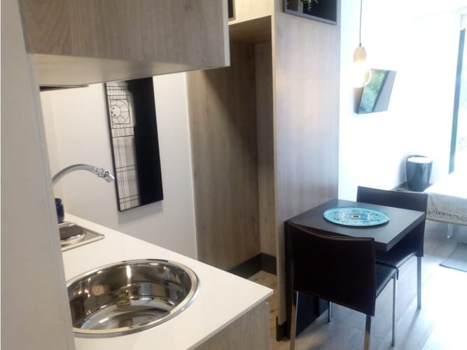 Apartaestudio en venta en Chapinero, Bogotá, 25 m² · foto 13 de 24