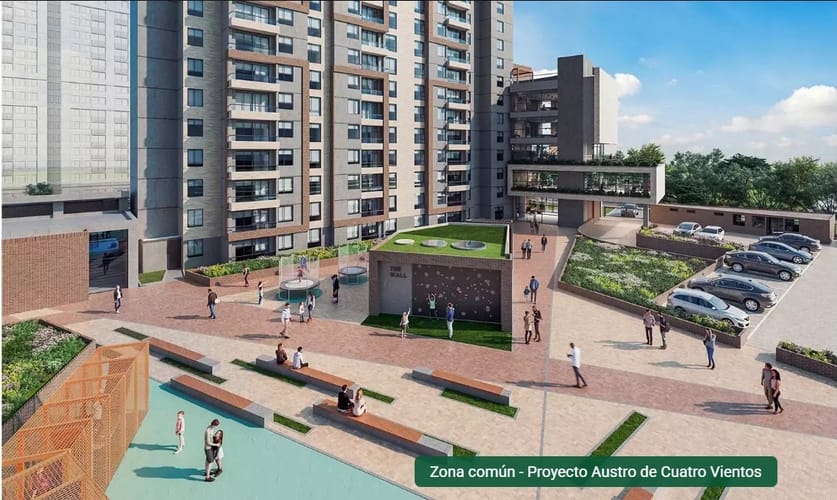 Apartamento de 2 alcobas en venta en Montevideo, Bogotá, 40 m² · foto 11 de 20