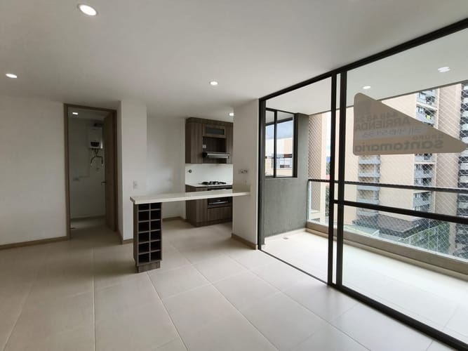 Apartamento de 2 alcobas en arriendo en El Porvenir, Rionegro, 66 m² · foto 4 de 14