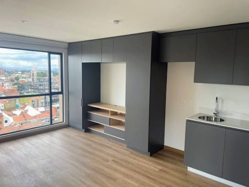 Apartaestudio en arriendo en Teusaquillo, Bogotá, 30 m² · foto 7 de 23