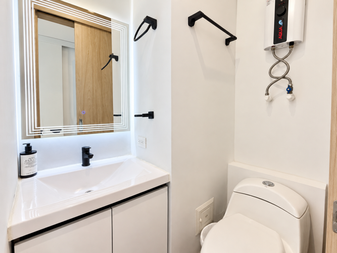 Apartaestudio en venta en Chico Norte, Bogotá, 21 m² · foto 12 de 14