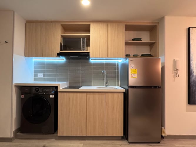 Apartaestudio en arriendo en Santa Fe, Bogotá, 28 m² · foto 9 de 15