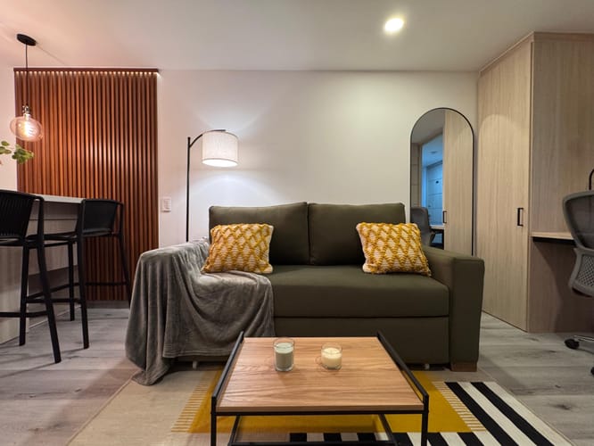Apartaestudio en arriendo en Santa Fe, Bogotá, 28 m² · foto 11 de 15