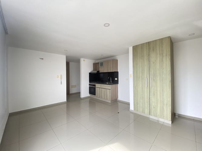 Apartamento de 1 alcoba en arriendo en La Cumbre, Barranquilla, 51 m² · foto 3 de 13
