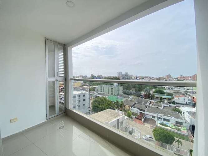Apartamento de 1 alcoba en arriendo en La Cumbre, Barranquilla, 51 m² · foto 12 de 13