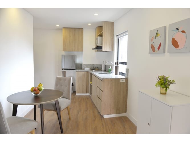Apartaestudio en venta en La Candelaria, Bogotá, 31 m² · foto 2 de 22
