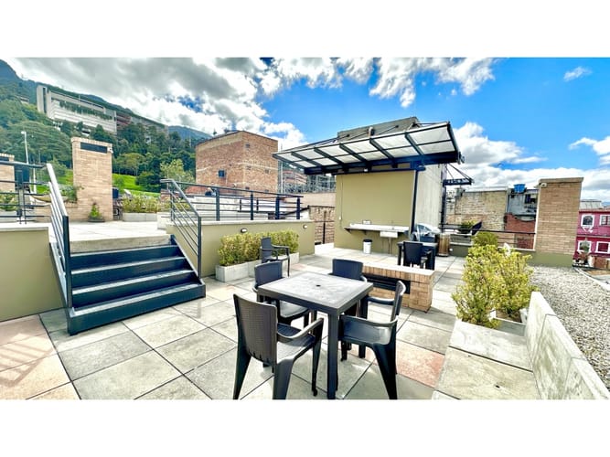 Apartaestudio en venta en La Candelaria, Bogotá, 31 m² · foto 21 de 22