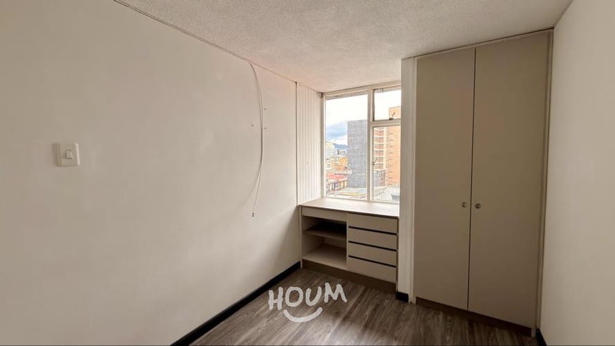 Apartamento de 2 alcobas en arriendo en Las Nieves, Bogotá, 52 m² · foto 8 de 12