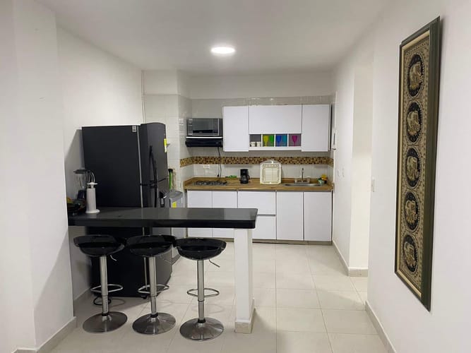 Apartamento de 1 alcoba en arriendo en El Centro, Cartagena, 30 m² · foto 4 de 8