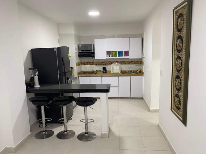 Apartamento de 1 alcoba en arriendo en El Centro, Cartagena, 30 m² · foto 6 de 8