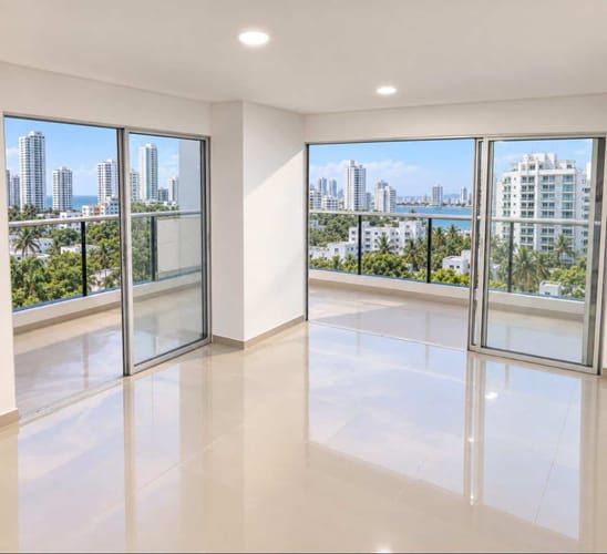 Apartamento de 3 alcobas en arriendo en Manga, Cartagena, 103 m² · foto 2 de 13