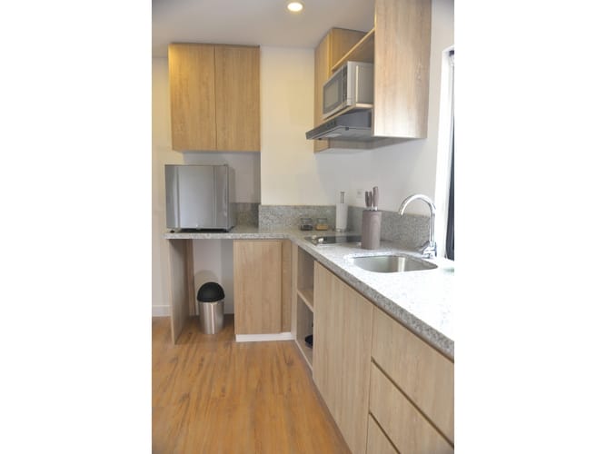 Apartaestudio en arriendo en La Candelaria, Bogotá, 31 m² · foto 3 de 22