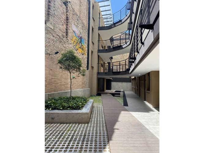 Apartaestudio en arriendo en La Candelaria, Bogotá, 31 m² · foto 11 de 22