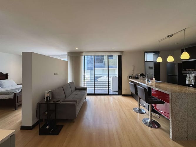 Apartaestudio en arriendo en Santa Barbara, Bogotá, 58 m² · foto 5 de 9