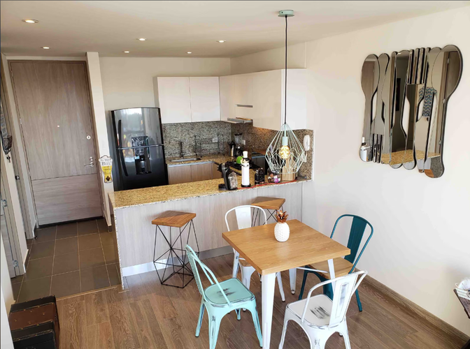 Apartamento de 1 alcoba en venta en La Floresta, Bogotá, 55 m² · foto 3 de 10