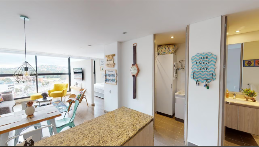 Apartamento de 1 alcoba en venta en La Floresta, Bogotá, 55 m² · foto 5 de 10