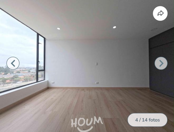 Apartamento de 1 alcoba en arriendo en Engativá, Bogotá, 32 m² · foto 3 de 15