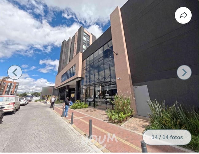 Apartamento de 1 alcoba en arriendo en Engativá, Bogotá, 32 m² · foto 13 de 15