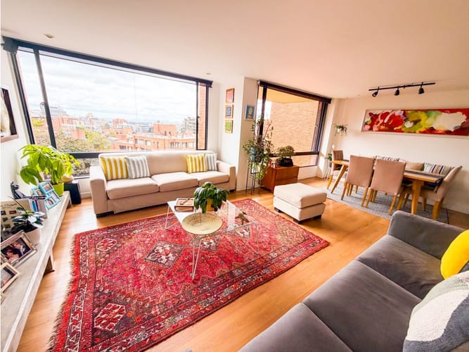 Apartamento de 2 alcobas en arriendo en Los Rosales, Bogotá, 126 m² · foto 12 de 24