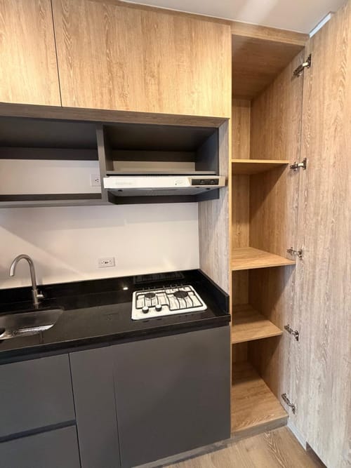 Apartaestudio en arriendo en Los Andes, Bogotá, 27 m² · foto 10 de 24