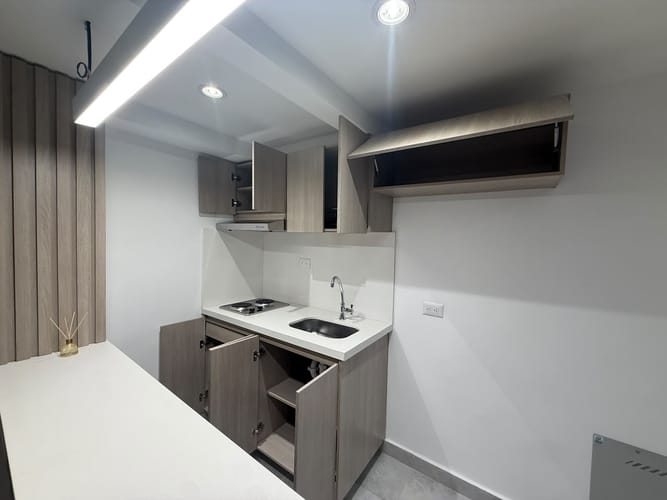 Apartaestudio en arriendo en Fontibon, Bogotá, 28 m² · foto 4 de 11