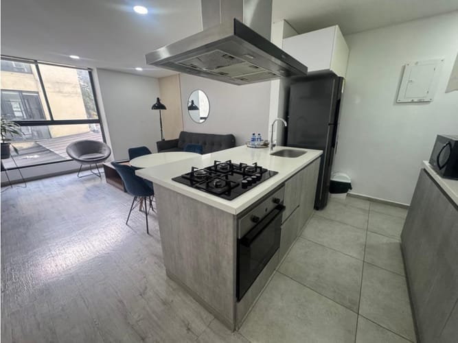 Apartamento de 2 alcobas en arriendo en Chicó Navarra, Bogotá, 66 m² · foto 6 de 21