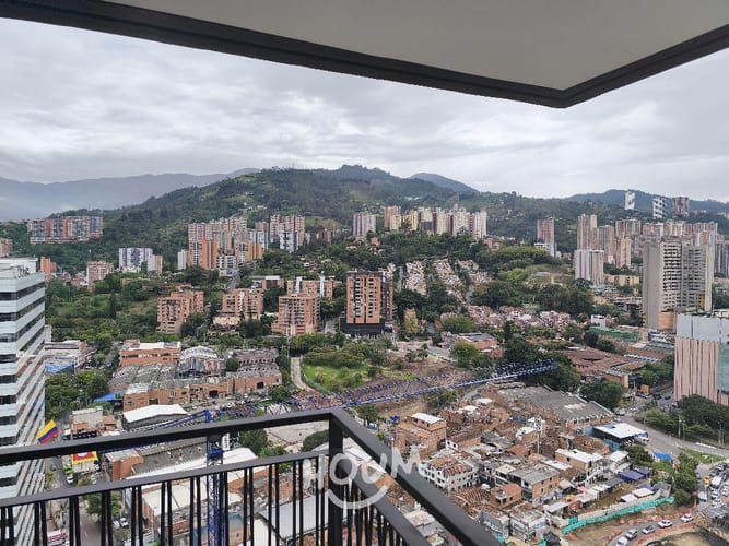 Apartamento de 2 alcobas en arriendo en Las Vegas, Envigado, 74 m² · foto 2 de 24