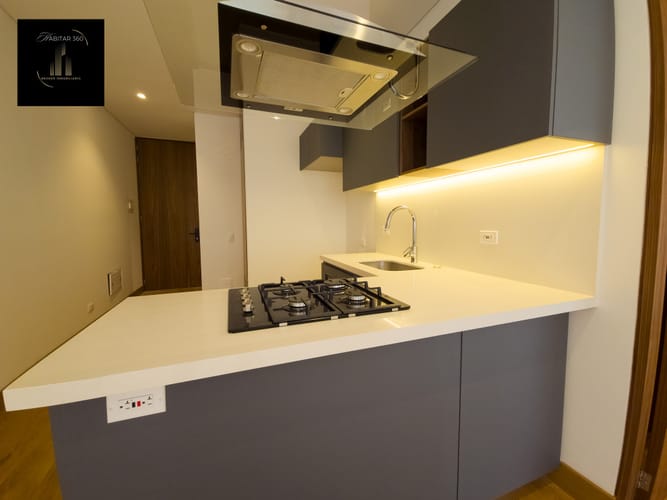 Apartamento de 1 alcoba en arriendo en Chico Norte, Bogotá, 48 m² · foto 3 de 23