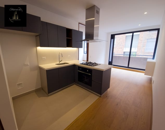 Apartamento de 1 alcoba en arriendo en Chico Norte, Bogotá, 48 m² · foto 2 de 23