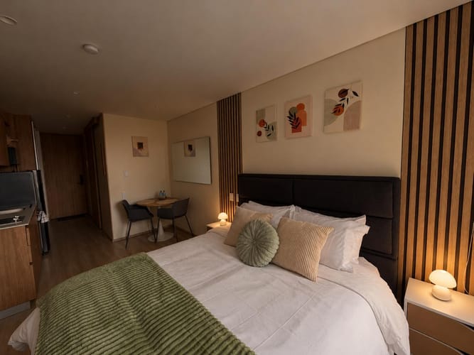 Apartaestudio en arriendo en Chico Norte, Bogotá, 26 m² · foto 4 de 16