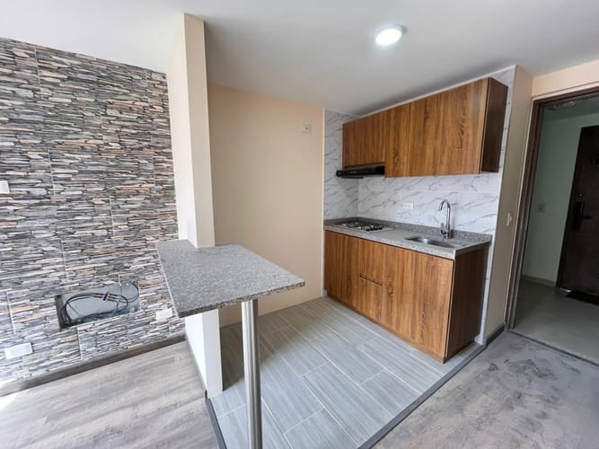 Apartamento de 2 alcobas en arriendo en Ciudad Salitre, Bogotá, 35 m² · foto 10 de 13