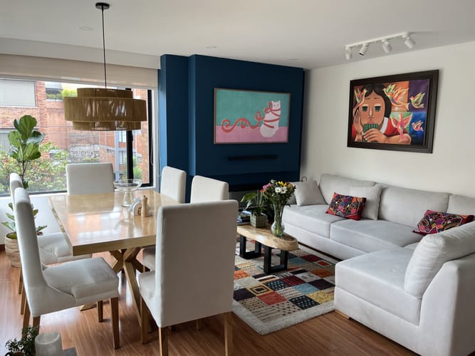 Apartamento de 2 alcobas en venta en Los Rosales, Bogotá, 73 m² · foto 2 de 24