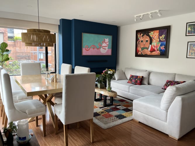 Apartamento de 2 alcobas en venta en Los Rosales, Bogotá, 73 m² · foto 3 de 24