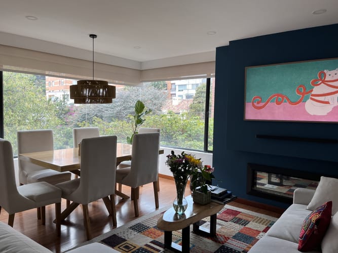 Apartamento de 2 alcobas en venta en Los Rosales, Bogotá, 73 m² · foto 5 de 24