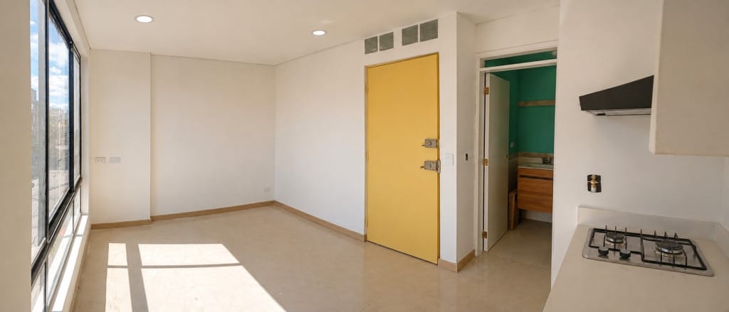 Apartaestudio en arriendo en Galerias, Bogotá, 33 m² · foto 3 de 12