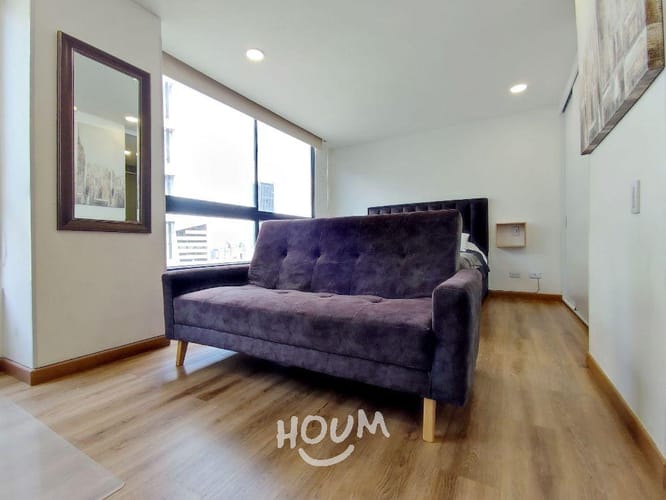 Apartamento de 1 alcoba en arriendo en Las Nieves, Bogotá, 33 m² · foto 3 de 24