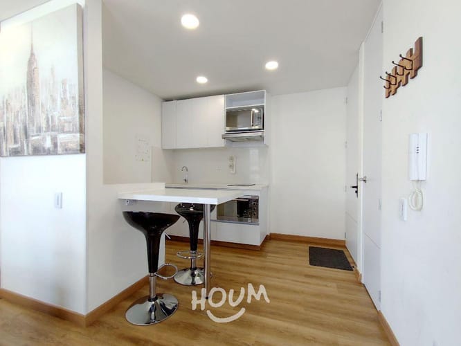 Apartamento de 1 alcoba en arriendo en Las Nieves, Bogotá, 33 m² · foto 10 de 24