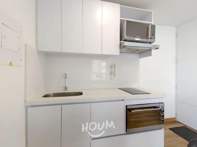 Apartamento de 1 alcoba en arriendo en Las Nieves, Bogotá, 33 m² · foto 12 de 24