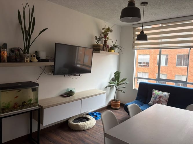 Apartamento de 3 alcobas en venta en La Felicidad, Bogotá, 55 m² · foto 4 de 10