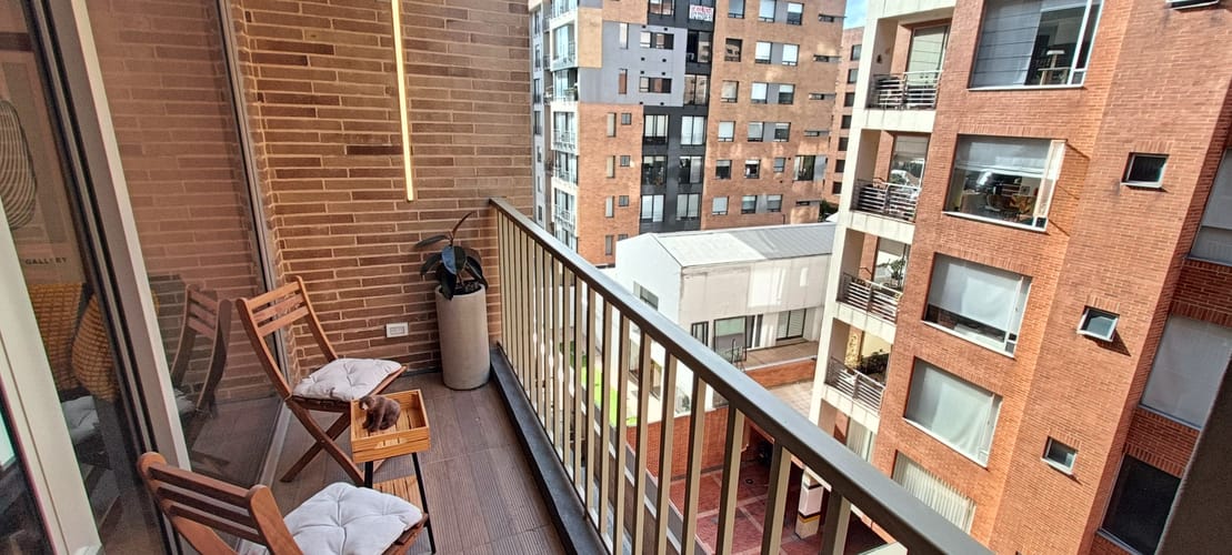 Apartamento de 1 alcoba en venta en Chico Norte, Bogotá, 58 m² · foto 8 de 24
