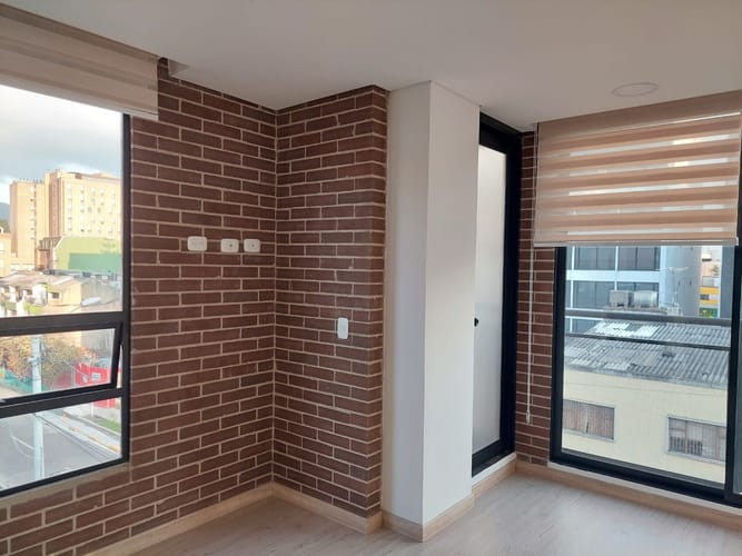 Apartaestudio en arriendo en Quinta Paredes, Bogotá, 23 m² · foto 9 de 14