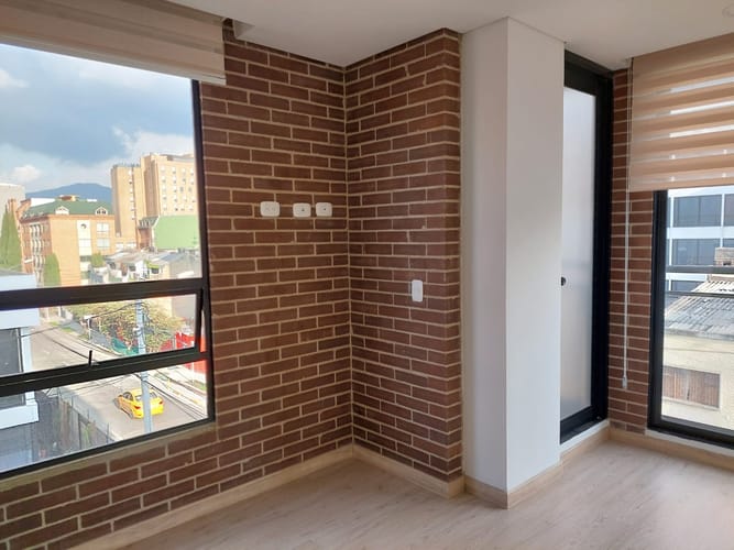 Apartaestudio en arriendo en Quinta Paredes, Bogotá, 23 m² · foto 10 de 14