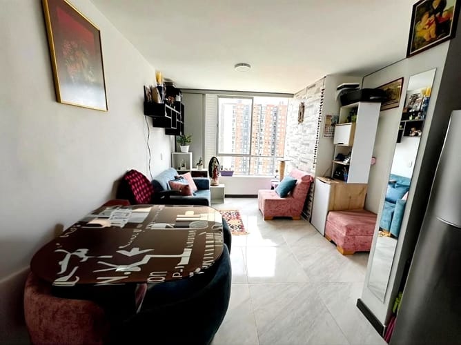 Apartamento de 2 alcobas en venta en Tibana, Bogotá, 38 m² · foto 3 de 10