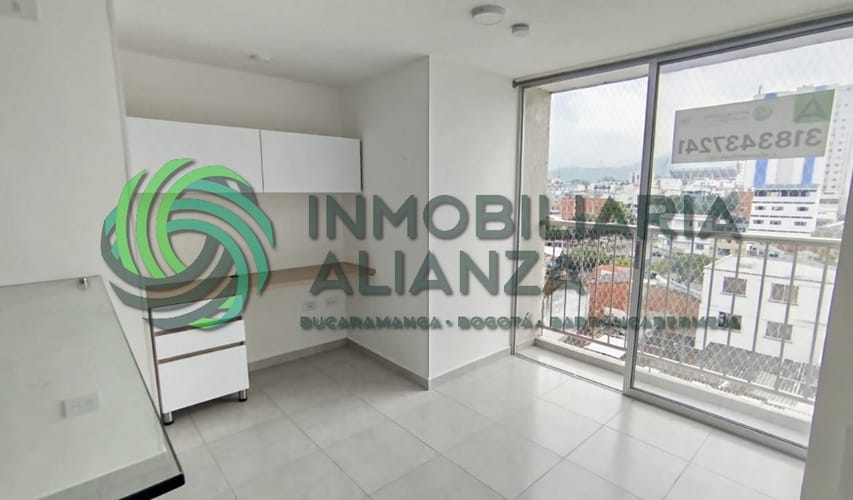Apartaestudio en arriendo en San Francisco, Bucaramanga, 31 m² · foto 2 de 13
