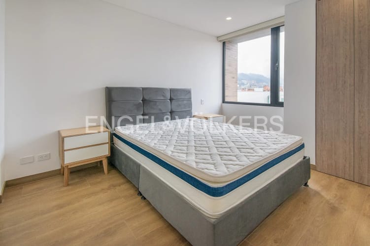 Apartamento de 1 alcoba en arriendo en Chicó Alto, Bogotá, 50 m² · foto 9 de 14