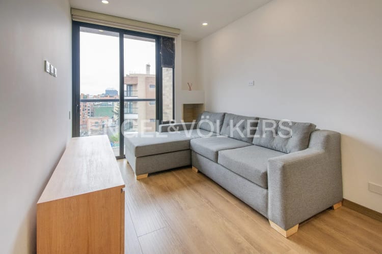 Apartamento de 1 alcoba en arriendo en Chicó Alto, Bogotá, 50 m² · foto 2 de 14