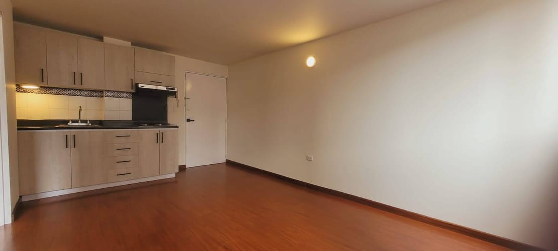Apartamento de 1 alcoba en arriendo en Teusaquillo, Bogotá, 32 m² · foto 2 de 9